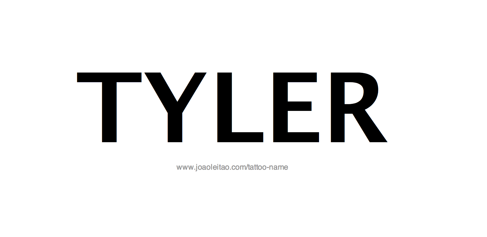 tyler-name-tattoo-designs